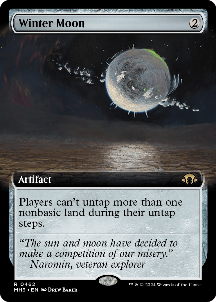 Winter Moon (Extended Art) (MH3-462) - Modern Horizons 3: (Extended Art)