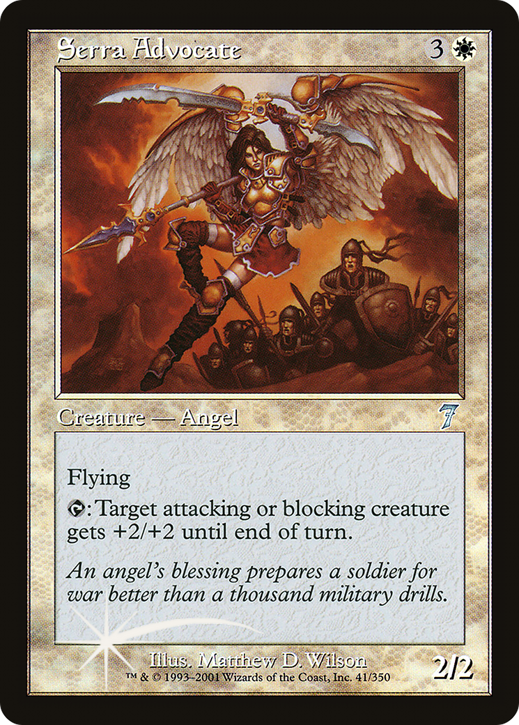 Serra Advocate (7ED-041) - 7th Edition