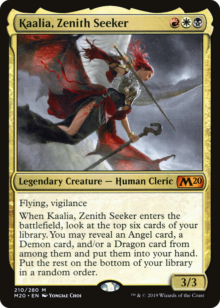 Kaalia, Zenith Seeker (M20-210) - Core Set 2020