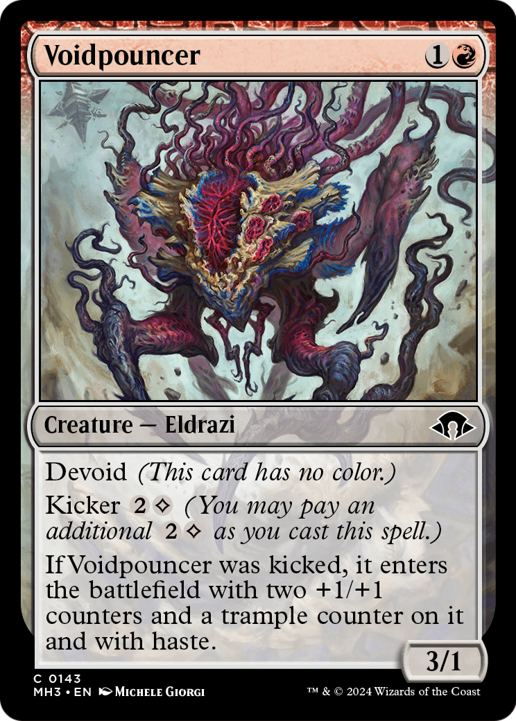 Voidpouncer (MH3-143) - Modern Horizons 3: (devoid)