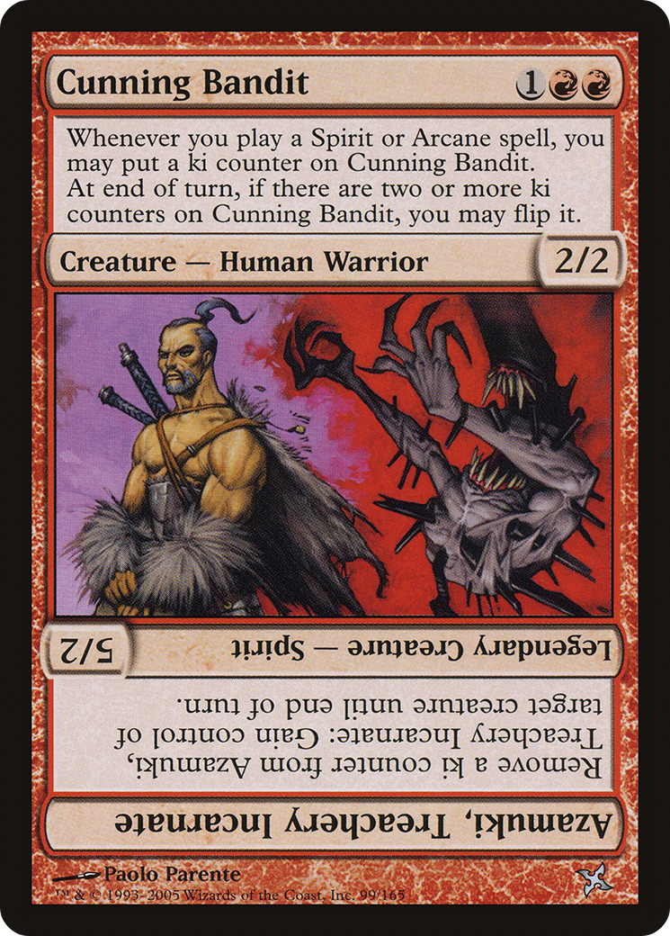 Cunning Bandit (BOK-099) - Betrayers of Kamigawa Foil
