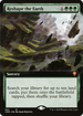 Reshape the Earth (Extended Art) (CMR-683) - Commander Legends: (Extended Art) Foil
