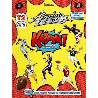 2024 Panini Absolute Football Countdown Calendar