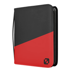 EVORETRO Toploader Album (3x3 216 card holder) - Black-Red | Eastridge Sports Cards