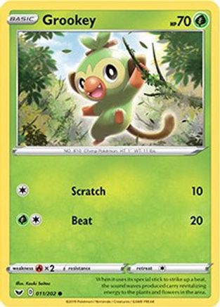 Grookey (Premium Collection) (011/202) Holofoil [Miscellaneous Cards & Products] - Promo