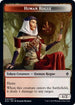 Human Rogue // Food (016) Double-Sided Token (ELD-12 // 16) - Throne of Eldraine Foil
