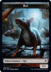 Rat // Food (015) Double-Sided Token (ELD-6 // 15) - Throne of Eldraine Foil