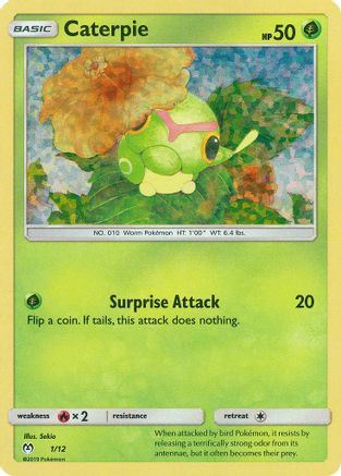 Caterpie (1/12) Holofoil [McDonalds Promos 2019] - Promo