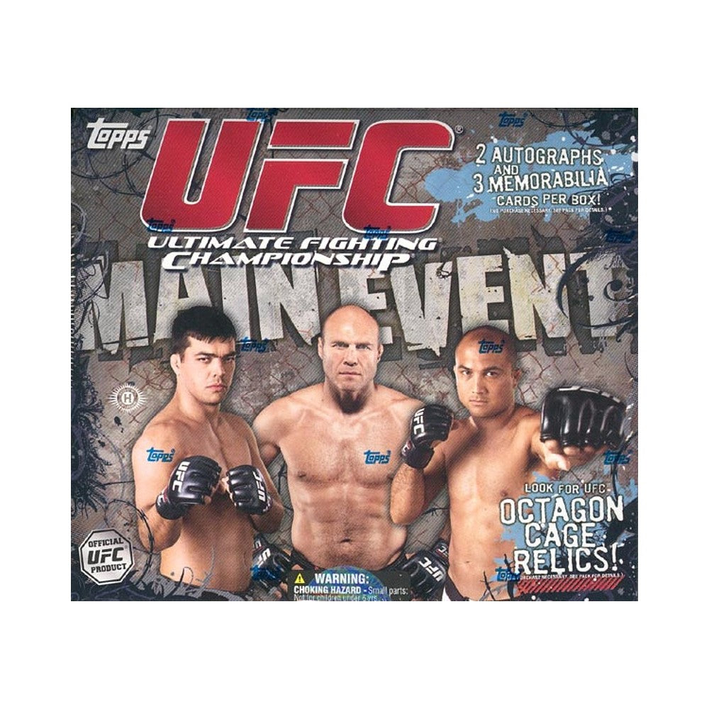 2010 Topps UFC Main Event Hobby Box