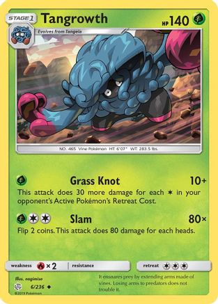 Tangrowth (6/236) [Cosmic Eclipse] - Uncommon