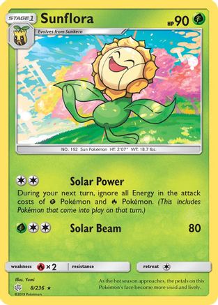 Sunflora (008/236) [Cosmic Eclipse] - Rare