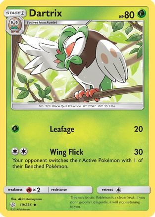 Dartrix (19/236) [Cosmic Eclipse] - Uncommon