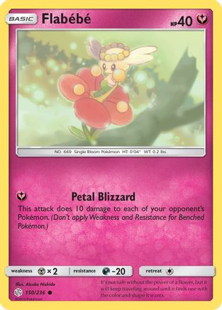 Flabebe (150/236) [Cosmic Eclipse] - Common