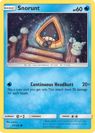 Snorunt (047/236) [Cosmic Eclipse] - Common