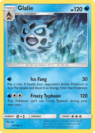 Glalie (48/236) [Cosmic Eclipse] - Rare