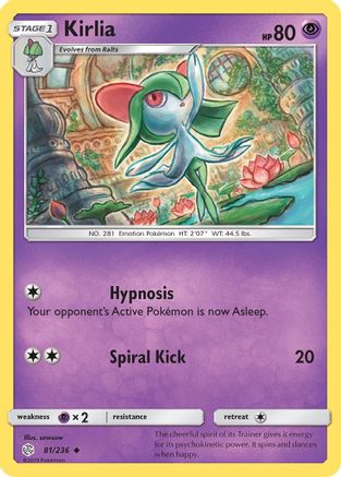 Kirlia (081/236) [Cosmic Eclipse] - Uncommon