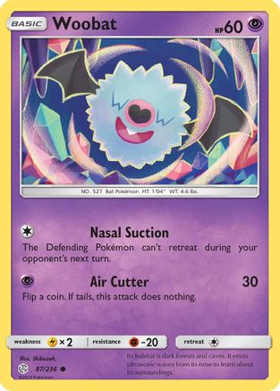 Woobat (087/236) [Cosmic Eclipse] - Common