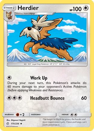Herdier (175/236) [Cosmic Eclipse] - Uncommon