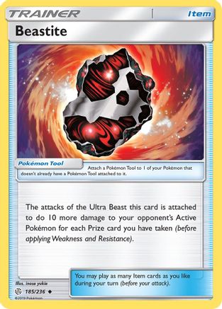 Beastite (185/236) Reverse Holofoil [Cosmic Eclipse] - Uncommon