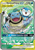 Blastoise & Piplup GX (Alternate Full Art)/236  - Holofoil SM  Cosmic Eclipse - Ultra Rare