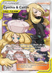 Cynthia & Caitlin (Full Art)  - Holofoil SM  Cosmic Eclipse - Ultra Rare
