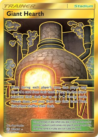 Giant Hearth (Secret) (263/236) Holofoil [Cosmic Eclipse] - Secret Rare