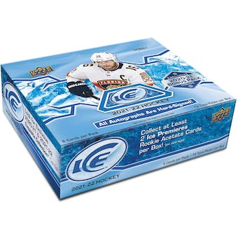 2021-22 Upper Deck ICE Hockey Hobby Box | Eastridge Sports Cards