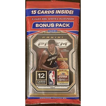 2020-21 Panini Prizm Basketball Cello Pack