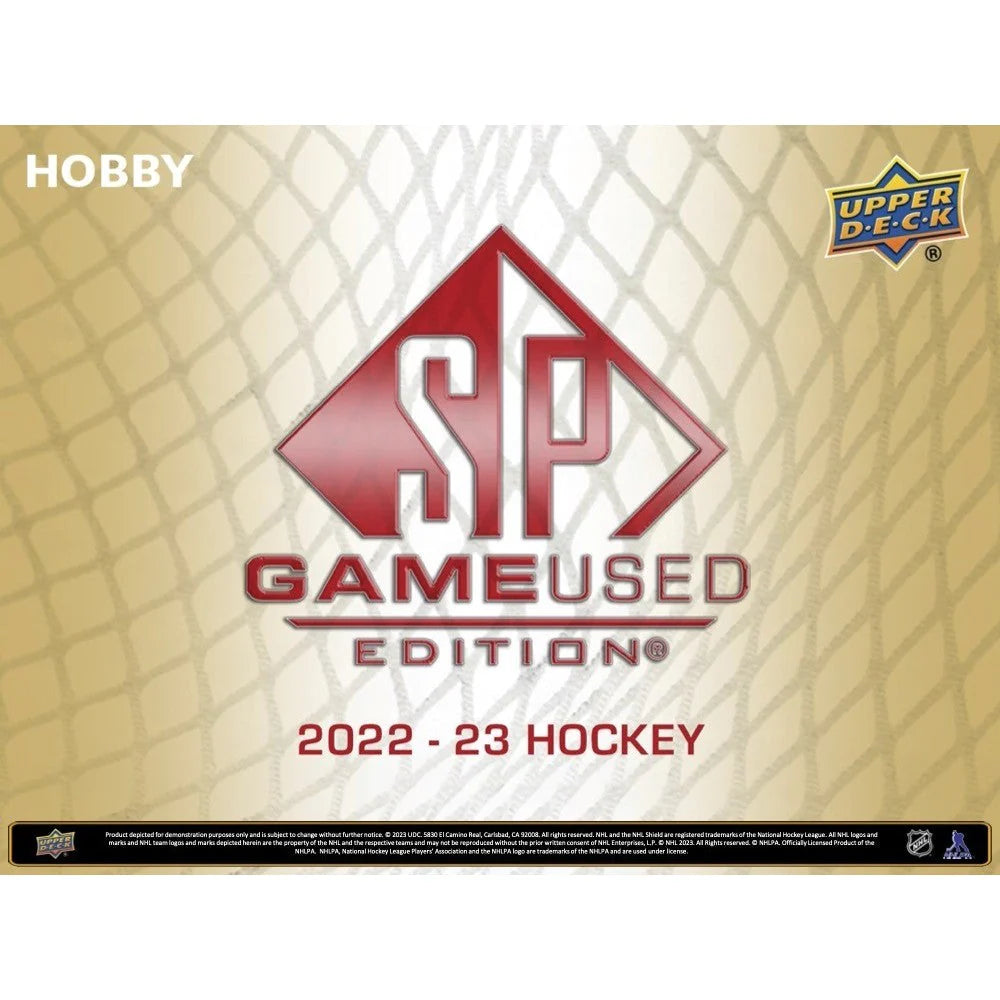 2022-23 Upper Deck SP Game Used Hockey Hobby Case | Eastridge Sports Cards