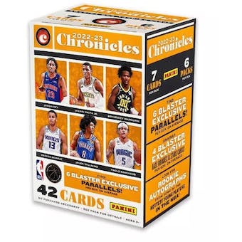 2022-23 Panini Chronicles Basketball Blaster Box
