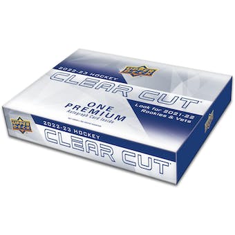 2022-23 Upper Deck Clear Cut Hockey Hobby Box