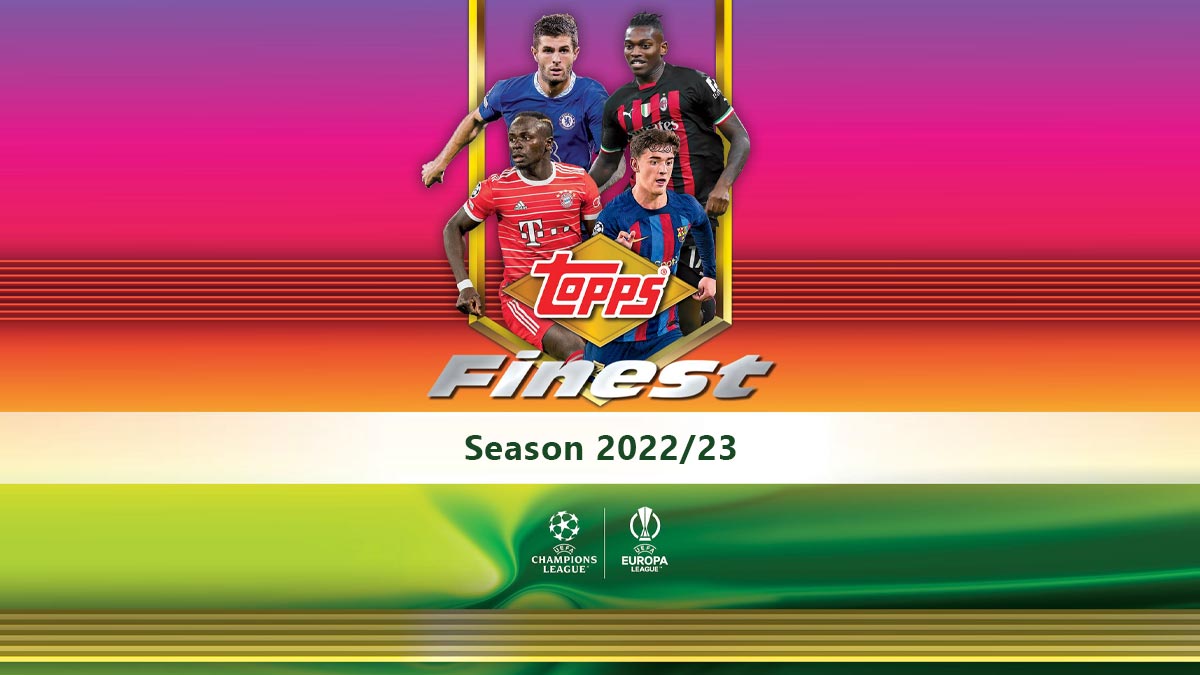 2022-23 Topps Finest Flashbacks UEFA Club Competitions Soccer Hobby Pack | Eastridge Sports Cards