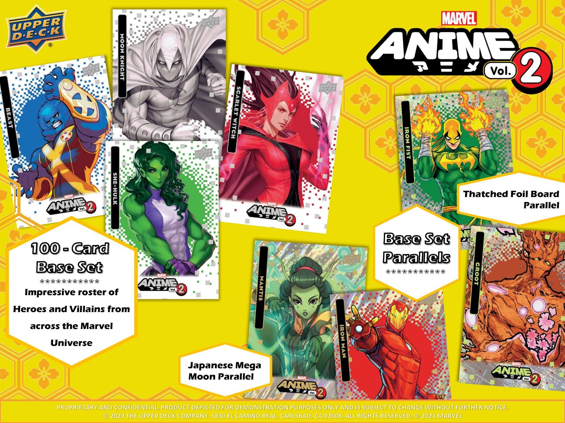 2023 Upper Deck Marvel Anime Vol. 2 Hobby Pack | Eastridge Sports Cards