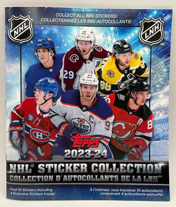 2023-24 Topps Hockey Sticker Album | Eastridge Sports Cards
