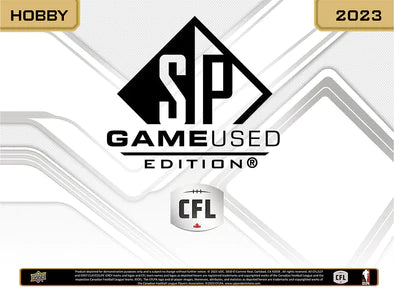 2023 Upper Deck SP Game Used CFL Football Hobby Box