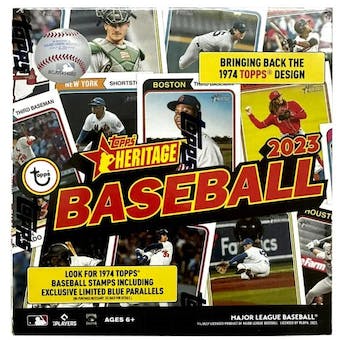 2023 Topps Heritage Baseball Mega Box | Eastridge Sports Cards