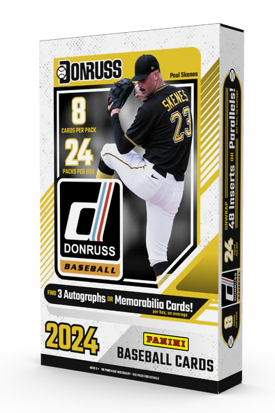 2024 Panini Donruss Baseball Hobby Box | Eastridge Sports Cards
