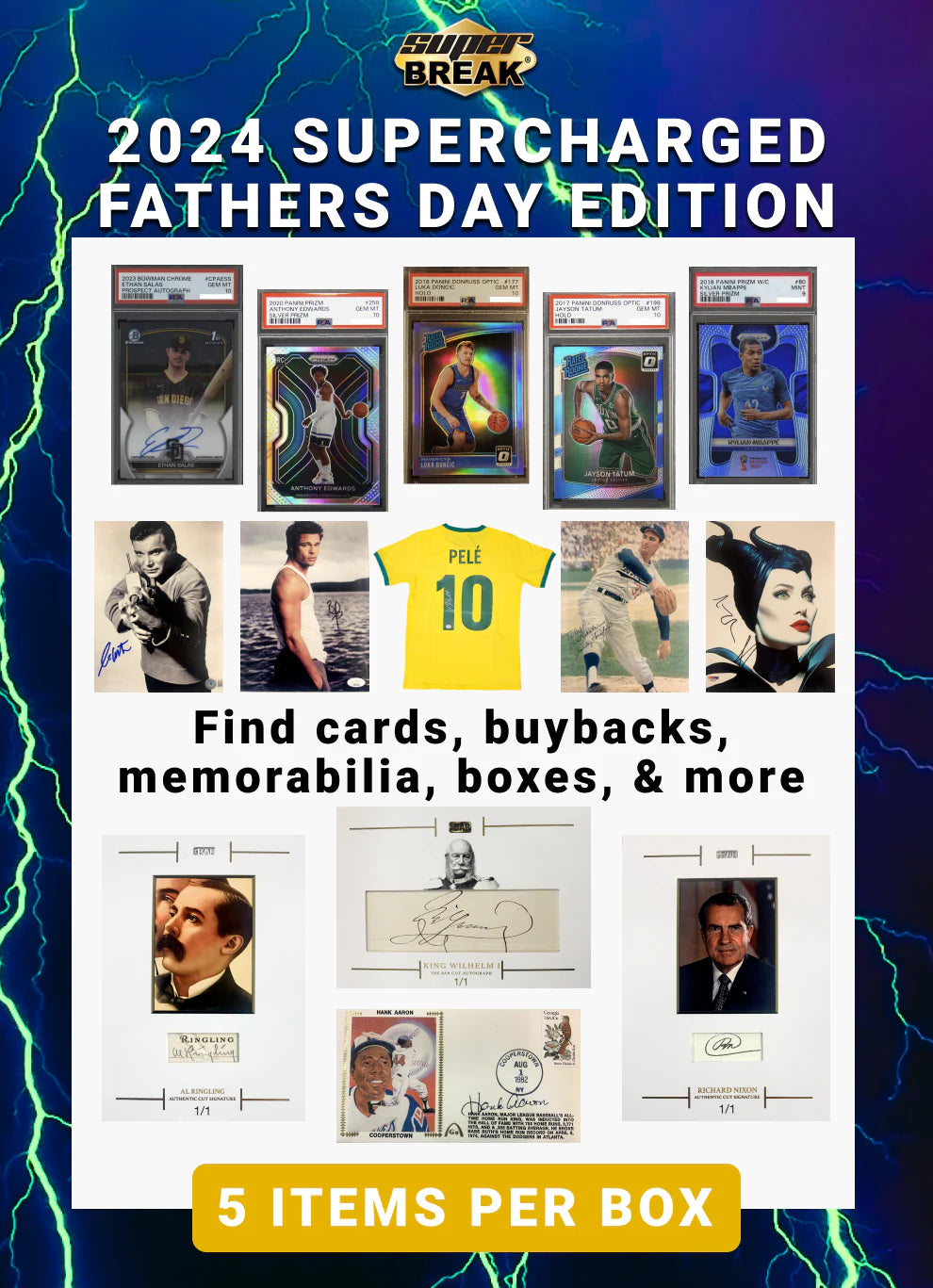 2024 Super Break Supercharged Father's Day Edition Mystery Box
