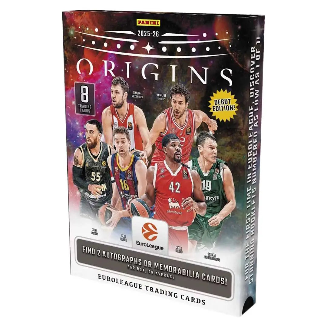 2025-26 Panini Origins Euroleague Basketball Hobby Box