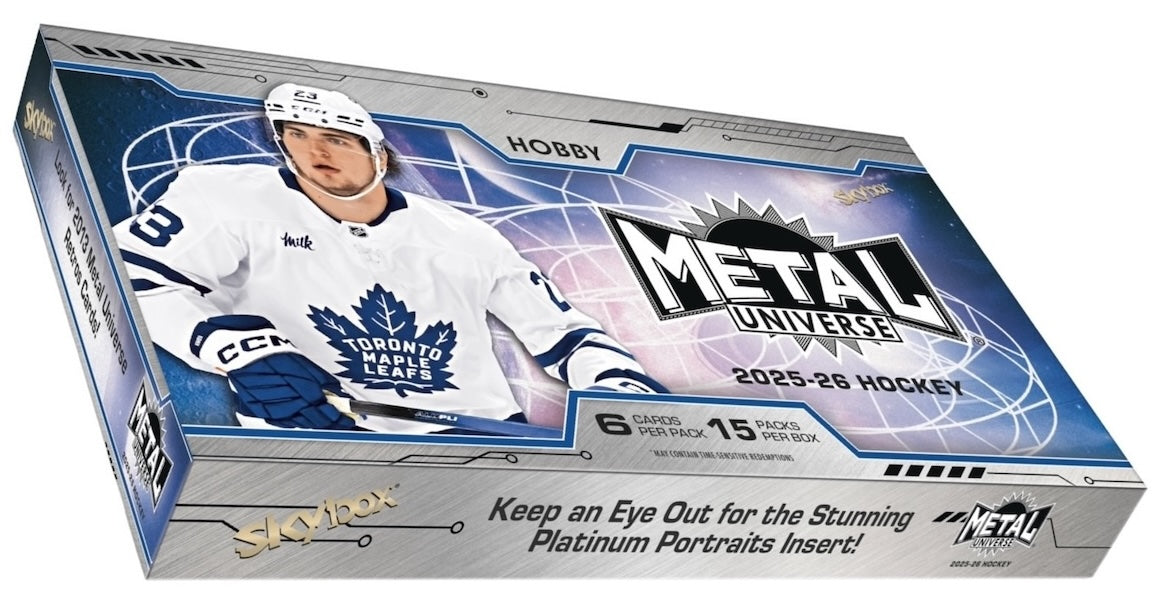 2025-26 Upper Deck Metal Universe Hockey Hobby Box
