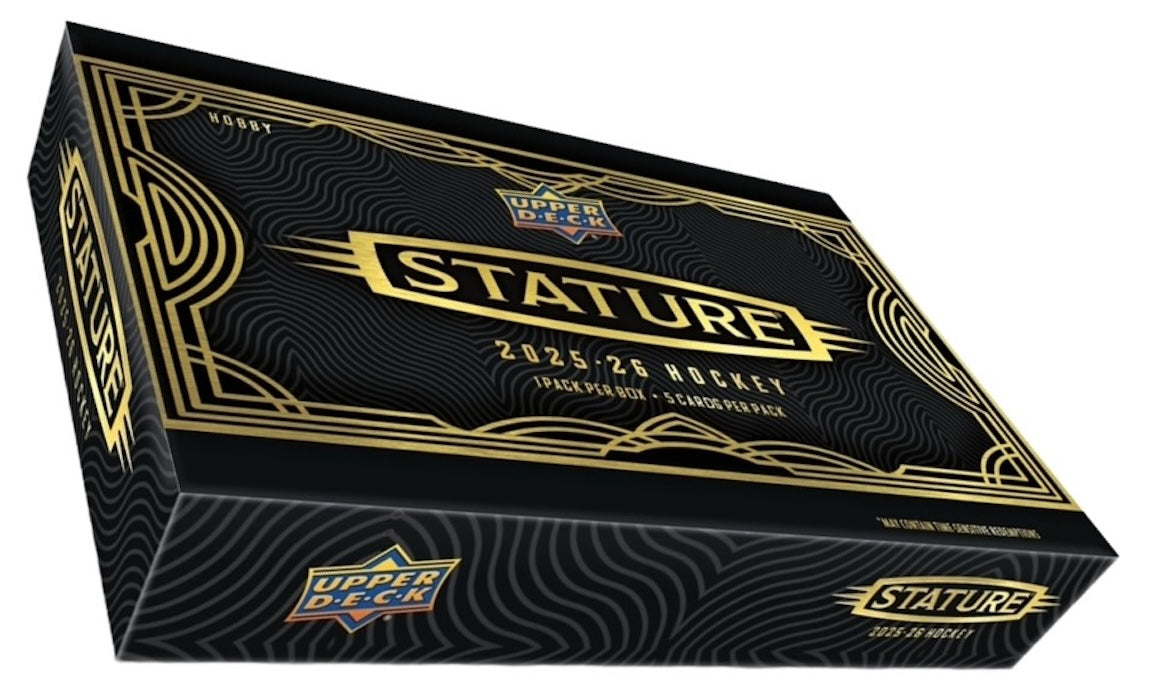 2025-26 Upper Deck Stature Hockey Hobby Box