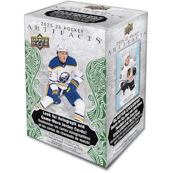 2025-26 Upper Deck Artifacts Hockey Blaster Box