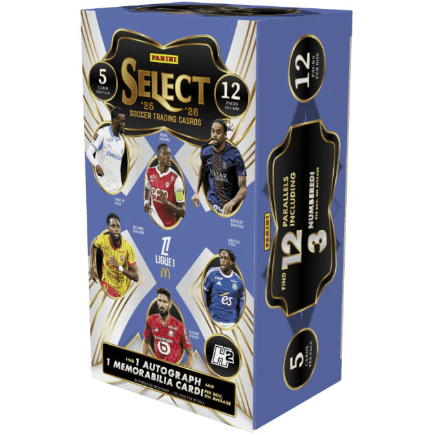 2025-26 Panini Select Ligue 1 Soccer H2 Box