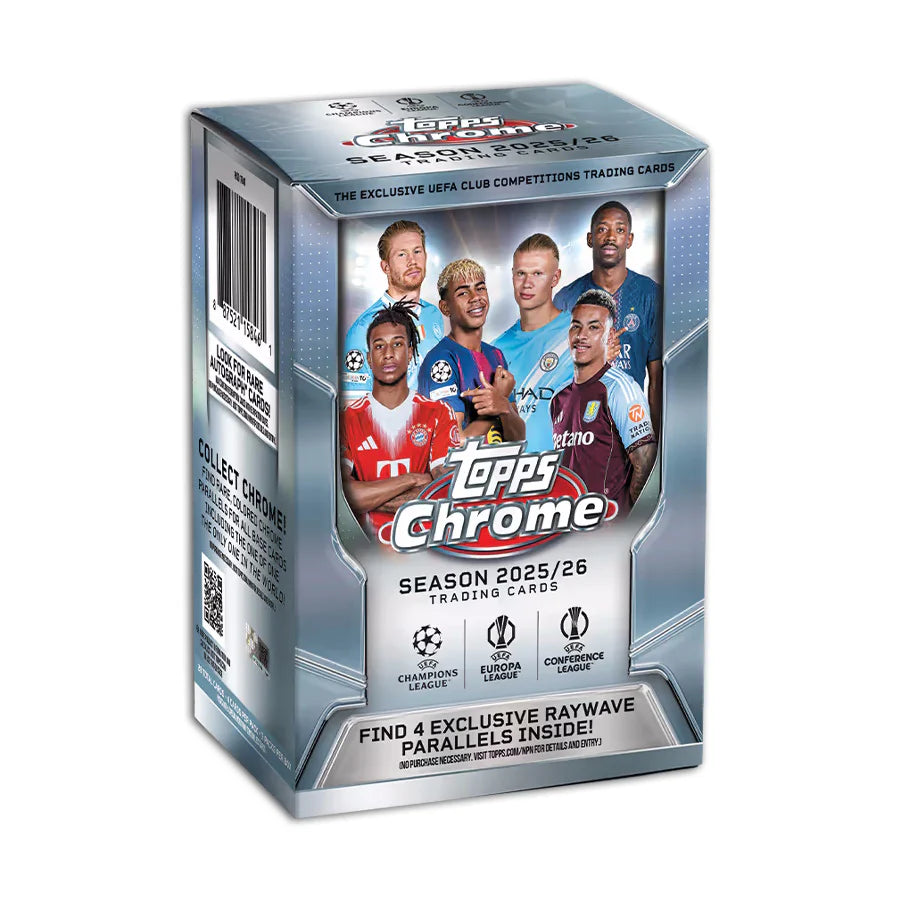2025-26 Topps Chrome Club Competitions Blaster Box