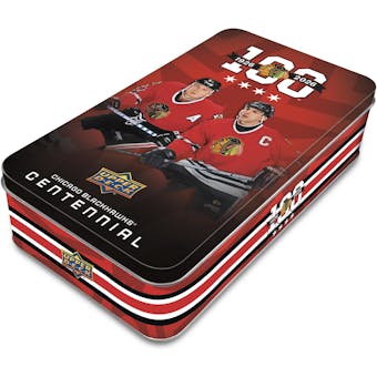 2025-26 Upper Deck Chicago Blackhawks Centennial Hobby Box
