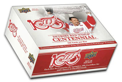 2025-26 Upper Deck Detroit Red Wings Centennial Box Set