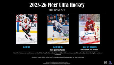 2025-26 Upper Deck Fleer Ultra Hockey Hobby Pack
