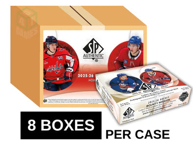 2025-26 Upper Deck SP Authentic Hockey Hobby Case (Inner 8ct)
