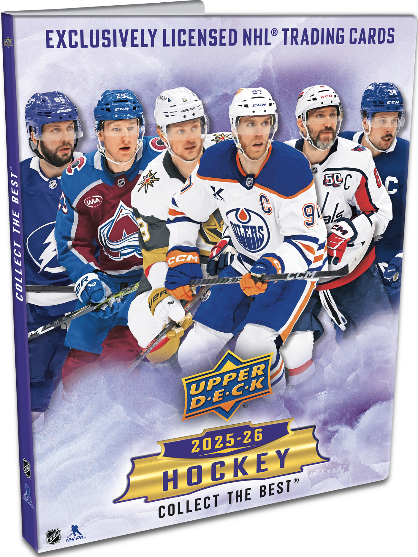 2025-26 Upper Deck Series 1 Hockey Starter Binder Kit