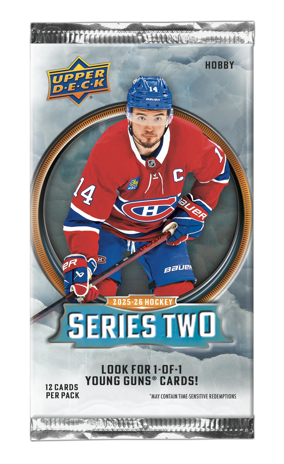 2025-26 Upper Deck Series 2 Hockey Hobby Pack
